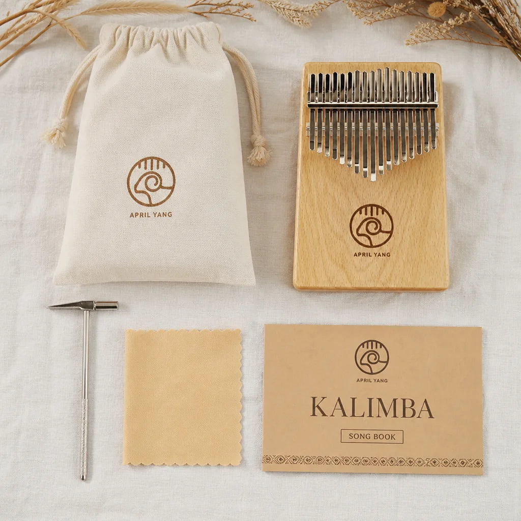 Kalimba 17 Tasten - Buchenholz, Signature-Edition - Bild 5
