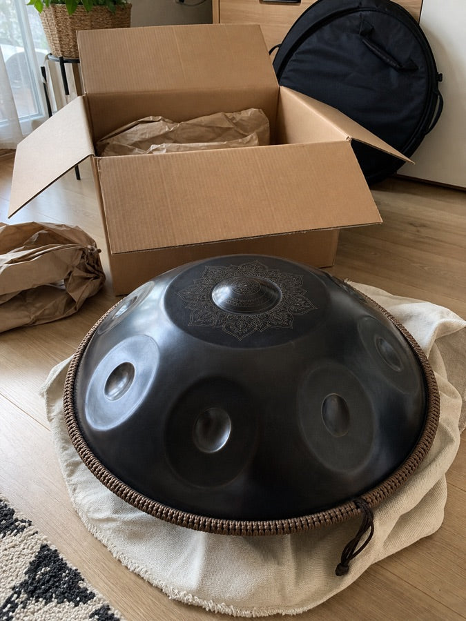 Kundenfoto einer Handpan zu Hause