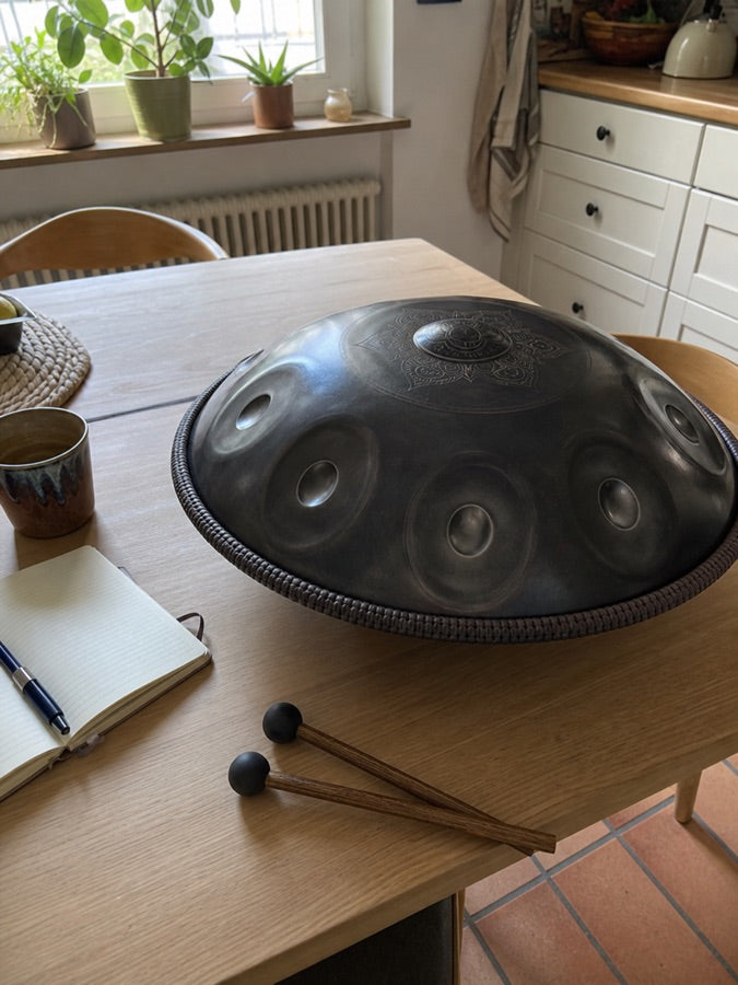 Kundenfoto einer Mandala Handpan